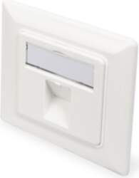 Digitus Wallplate for Keystone Modules, German