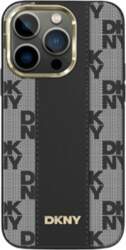 DKNY Leather Checkered Mono Pattern MagSafe