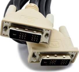 DVI -D single link monitora kabelis