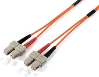 Equip SC/SC Fiber Optic Patch Cable