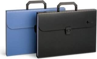 Folder-portfolio, file folder Forpus, A4, black
