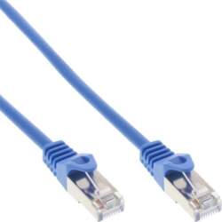 InLine Patchcord F/UTP, Cat.5e, niebieski