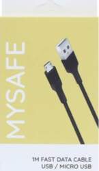 Kabel USB Mysafe USB-A - microUSB
