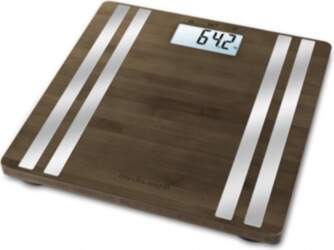 Medisana BS 552 Rectangle Bamboo, Silver