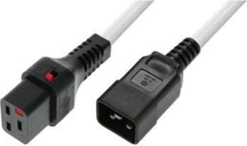 Kabel zasilajcy MicroConnect Microconnect MC-C19C20LOCK-2M-W bez