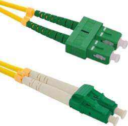 Qoltec Optic Patchcord SC/APC - LC/APC