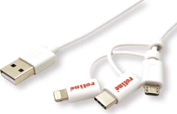 Roline 8pin + MicroB + Type