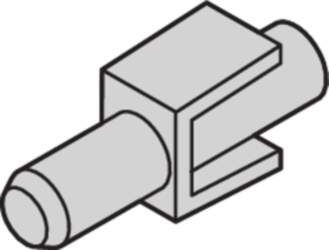 Schroff Fixing Clip for Static Plastic