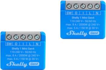 Set of 2 Shelly 1 Mini