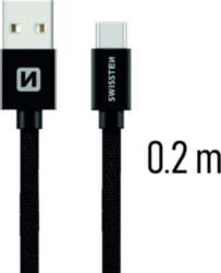 Swissten Textile Universal Quick Charge 3