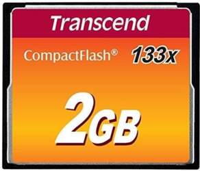 Transcend Compact Flash 2GB 133x TS2GCF133