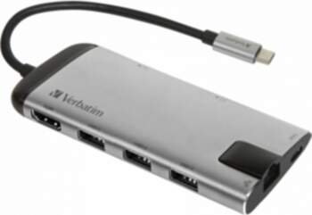 Verbatim USB-C Multiport hub HDMI LAN