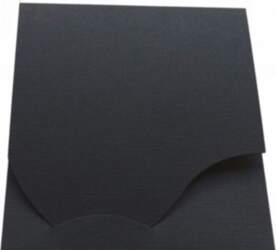 1x100 Daiber Folders Wave black Linnen