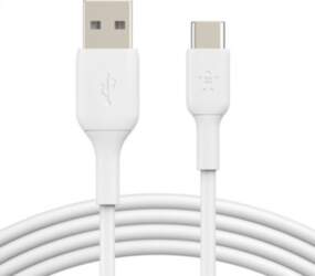 1x2 Belkin USB-C/USB-A PVC Cable 1m
