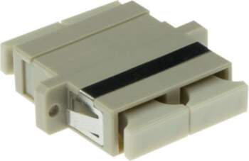 ACT SC/SC DUPLEX ADAPTER OM2 GREY
