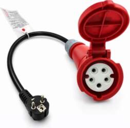 Adapteris CEE 16A 400V uz 220V