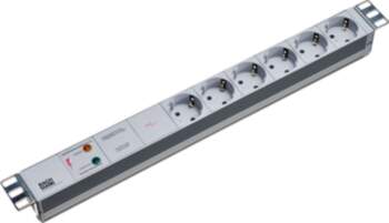 Bachmann 19" socket strip 6-way with
