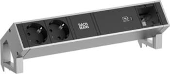 Bachmann DESK2 2xprotective contact USB C