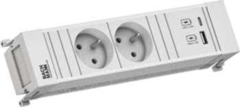 Bachmann POWER FRAME 2xUTE 1xUSB A/C