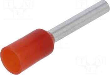 Bootlace ferrule; insulated; copper; Insulation: polyamide