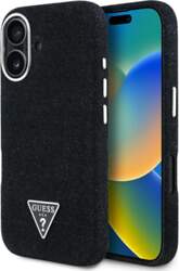 Case Guess Denim Triangle Logo MagSafe