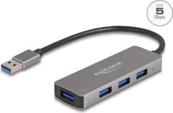 Delock 4 Port USB 5 Gbps
