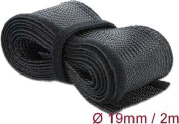 Delock Braided Sleeving with Hook-and-Loop Fastener