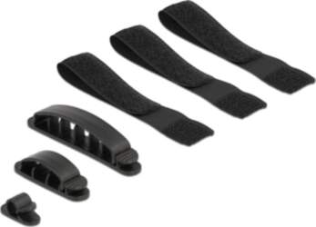 Delock Cable holder and hook-and-loop tape