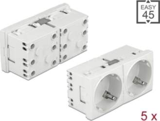 Delock Easy 45 Grounded Power Socket