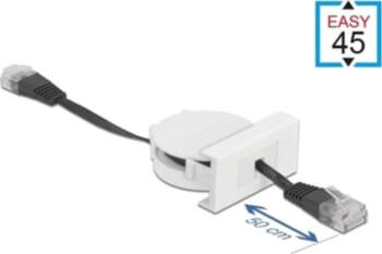 Delock Easy 45 Module Network Retractable