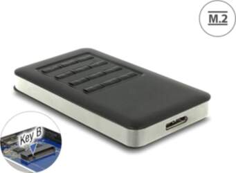 Delock External Enclosure M.2 Key