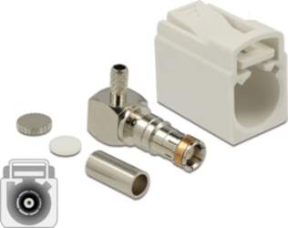 Delock FAKRA B jack 90° for
