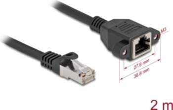 Delock Network Extension Cable S/FTP RJ45