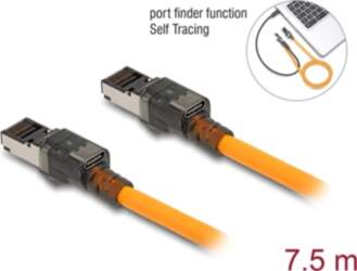 Delock RJ45 Network Cable with USB