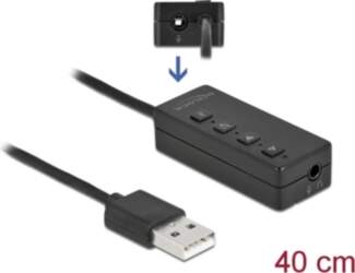 Delock USB Headset and Microphone Adapter