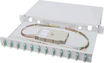 Digitus Fiber Optic Splice Box, Equipped