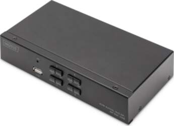 Digitus KVM Switch, 4x1 DP, DP