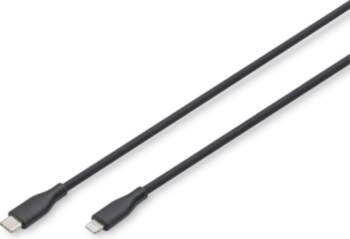 Digitus Lightning silicone connection cable, USB-C
