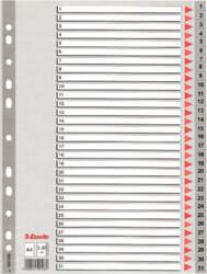 Divider Esselte PP, A4, numbers 1-31