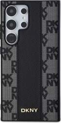 DKNY Leather Checkered Mono Pattern MagSafe