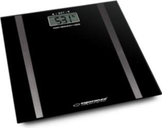 Esperanza EBS018K personal scale Rectangle Black