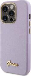 Guess Glitter Glossy Script Back Case