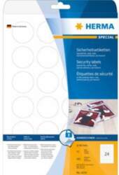 HERMA Security labels A4 Ø 40