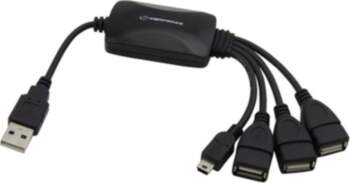 HUB USB Esperanza 1x microUSB +