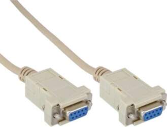 InLine DB-9 - DB-9, 2m, Beowy