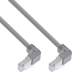 InLine InLine® Patchkabel 2-seitig unten gewinkelt