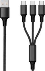 Kabel USB 2GO USB-A - 3x