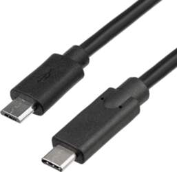 Kabel USB Akyga USB-C - microUSB