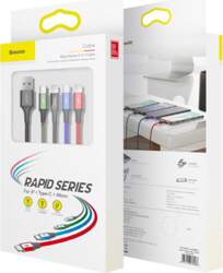 Baseus CA1T4-A01 Fast 4in1 Cable 2x