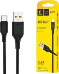 Kabel USB Denmen USB-A - USB-C